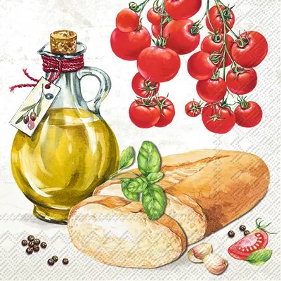 Produktbild von Servietten 33x33 cm - BRUSCHETTA