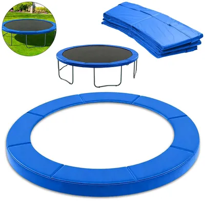 Produktbild von Trampolin Randabdeckung 305 cm 10FT, Federabdeckung aus PVC, wetterfestes Randpolster, Sicherheitsrand für Rundtrampolin