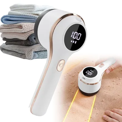 Produktbild von Fusselbürsten, Elektrischer fusselentferner wiederaufladbar, Tragbarer Fusselentferner, Lint Remover, zum Entfernen von Stoff, Fleece, Kleidung