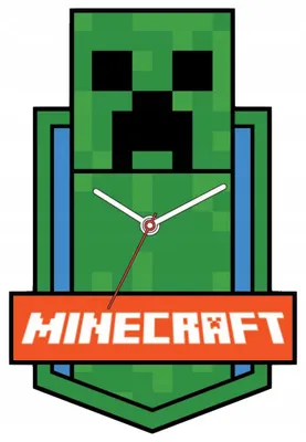 Image de Horloge murale Minecraft XL