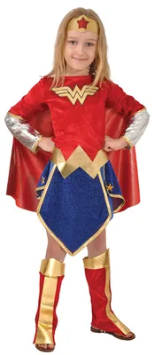 Obrázok produktu pre Kostým Wonder Woman pre dievčatá, oficiálny DC Comics (veľkosť 10-12 rokov)