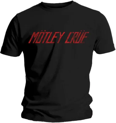 Immagine prodotto di Mötley Crüe Logo Distressed Nero L T-shirt