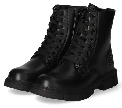 Produktbild von Dockers By Gerli Mädchen Schnürboots Schwarz Synthetik Größe: 36