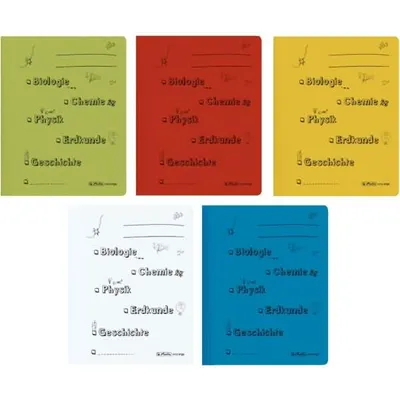 Produktbild von Herlitz 11253838, Präsentationsmappe, A4, Karton, Gemischte Farben, 5 Stück(e), Blue Angel