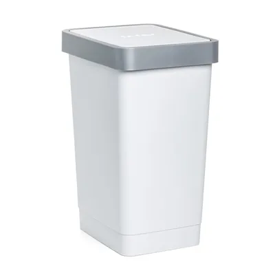 Image de TATAY 1105000 Seau basculant SMART 25 L, blanc