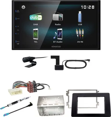 Produktbild von Kenwood DMX-125DAB Bluetooth USB MP3 DAB+ Einbauset für Nissan NV400 ab 2019