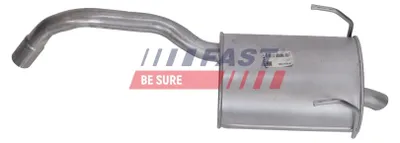 Produktbild von FAST FT05198 Endschalldämpfer für FIAT Panda Schrägheck (312, 319) Auspuff
