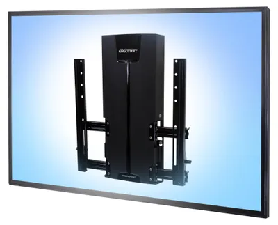 Produktbild von Ergotron 61-128-085, 31,8 kg, 116,8 cm (46"), 160 cm (63"), Höhenverstellung, Schwarz
