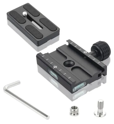 Productafbeelding van 70 mm snelwisselplaatklem voor statief, universele camera snelwisselplaat