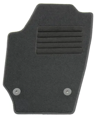 Produktbild von Fahrer-Fußmatte für Skoda Fabia 2 5J, 12/2007-10/2014, vorne links, Schwarz