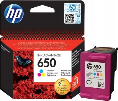 Produktbild von Original HP CZ102AE 650 INK Advantage Farbtinte