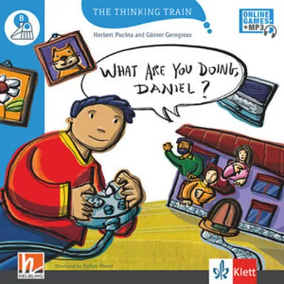 Immagine prodotto di Kinderbuch Englisch: What are you doing, Daniel? animiert, für PLAYWAY Media App