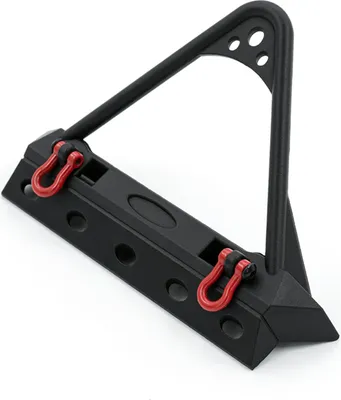 Zdjęcie produktu dla Zderzak przedni ze stopu aluminium kompatybilny z samochodem RC 1/10 TRX4 Axial SCX10 90046 SCX10 III AXI03007 AXI03003