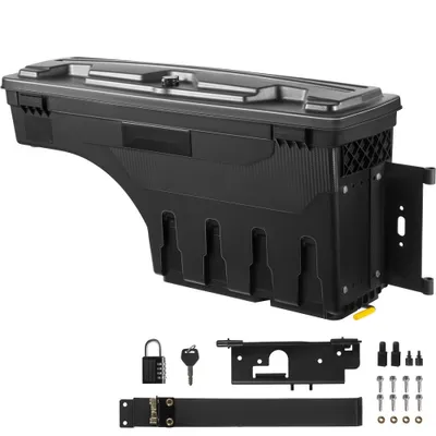 Produktbild von LKW Staubox - Staukasten - Anhänger Deichsel - 25L Kapazität - Werkzeugkasten - 34kg