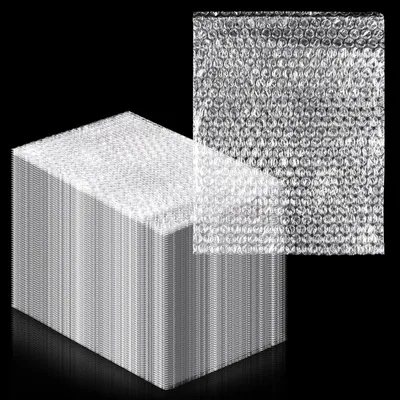Image de Film à bulles - Protection pour les petits objets - 100 pièces - Sacs de déménagement - 20 x 25 cm - Emballage pour l'expédition