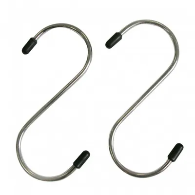 Produktbild von TOP STAR - S-Haken 13 cm 2 Stück verchromt
