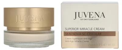 Produktbild von JUVENA Superior Miracle Cream, Tages- & Nachtcreme, Frauen, Universal, Gesicht, Anti-Aging, Kräftigend, Feuchtigkeitsspendend, Nährend, Regenerierend, Glättend, Weichmachend, 75 ml