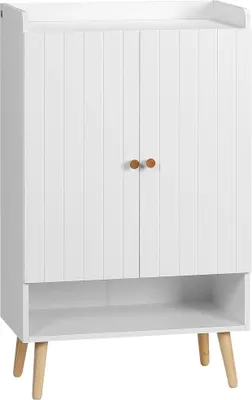 Obrázek produktu pro Skříň na boty – botník – 2 dveře – pro 15 párů – 60 x 33 x 100 cm