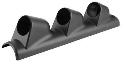 Image de Support de montage triple pour jauge de 52 mm (2 pouces) à 3 trous pour tableau de bord de voiture pour conduite à gauche