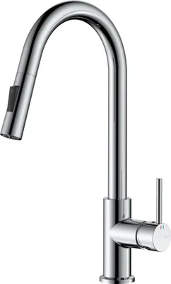 Produktbild von Avapax | Küchenarmatur - Chrom - Ausziehbare Brause - Zwei Strahlarten - Dapur Abda7111w1