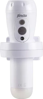 Produktbild von Alecto ATL-110 - Aufladbare LED-Taschenlampe/LED-Nachtlicht mit Sensor, Weiß