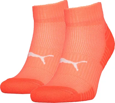 Produktbild von 2er Pack PUMA Cushioned Quarter Sportsocken Unisex coral 43-46