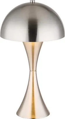 Produktbild von LED Tischleuchte, weiß, silber, schwarz, messing, H 36,1 cm