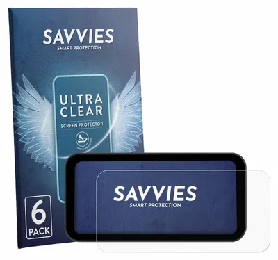 Produktbild von 6x Für Carpuride W603F 6.3" Schutzfolie Savvies Displayschutz Display Schutz Folie Klar Transparent