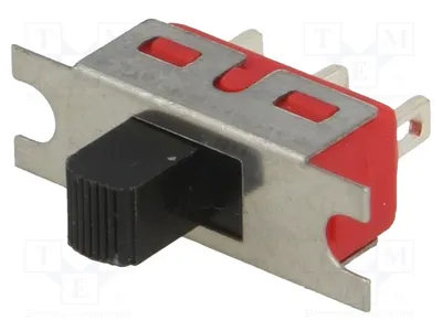 Produktbild von 1x  Schalter Schiebesc  5A/28VDC 2A/250VAC ON-ON  Schiebesc Pos: 2