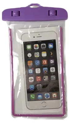 Produktbild von EWANTO Smartphone Hülle, wassergeschützt, kompatibel mit iPhone 14 13 12 11 Pro XS XR X Samsung A33 A22 6,8 Zoll, Handy Tasche Case, Lila WHL01