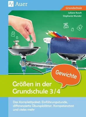 Produktbild von Größen in der Grundschule: Gewichte 3/4