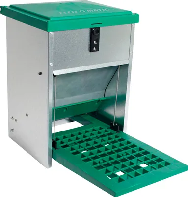 Productafbeelding van Feed-O-Matic Trapbak voor 5 kilo voer groen