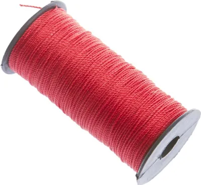 Produktbild von 100m Polyamidseil Nylonseil Schnur Seil Faden Rot Ø1mm