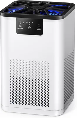 Produktbild von Luftreiniger 3-Schicht-Filtration, für Zuhause, kompakt und leise, gegen Staub