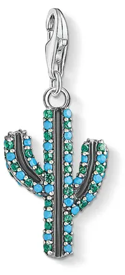 Produktbild von Thomas Sabo Charm-Anhänger Kaktus türkis 1679-667-6