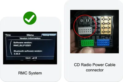 Zdjęcie produktu dla Bezprzewodowy interfejs CarPlay, kompatybilny z Audi A6 A7, obsługa Android Auto, RMC