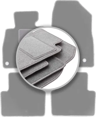Image de Tapis de sol gris pour : Mazda 3 III (BM) berline à hayon, berline (2013-)