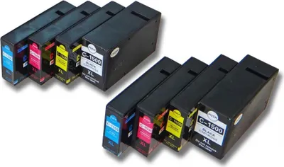 Produktbild von vhbw 8x Tintenpatronen Ersatz für Canon PGI-1500 XL, PGI1500, PGI1500XL, PGI-1500XL für Drucker (Kompatibel)