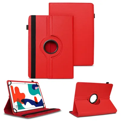 Produktbild von Für Xiaomi Pad 8 / 7 / Pro Hülle Cover Case Schutzhülle Tasche 360° DrehbarFarben:Rot