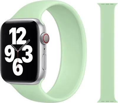 Produktbild von Original Apple Solo Loop Armband 42/44/45mm Größe 10 Pistachio