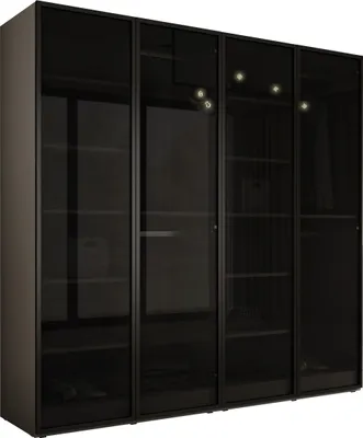 Produktbild von Kleiderschrank, Platingrau, 2 x 100 x 200 x 51 cm