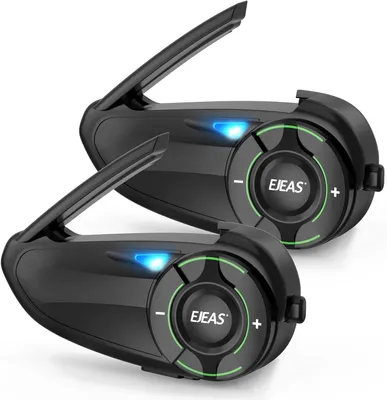 Image de Interphone Bluetooth pour casque de moto, avec fonction de mise en sourdine du microphone