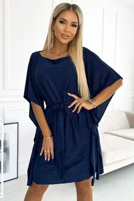 Zdjęcie produktu dla Numoco Damska sukienka rekreacyjna Sofia granat 2XL/3XL