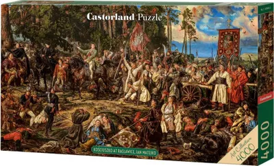 Immagine prodotto di Puzzle da 4000 pezzi: Kościuszko a Racławice CASTOR