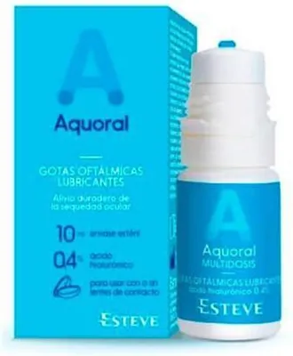 Imagen del producto de Esteve Aquoral, gotas oftálmicas multidosis, 10 ml
