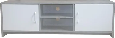 Produktbild von Lowboard Thekla 12037 mit TV-Ablage, 2 Fächern und Türen, 120x37,5x30 cm (BxHxT)