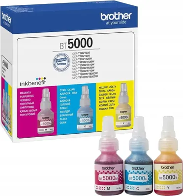 Produktbild von Brother BT5000C Tinte Blau Cyan CP-T220 T420W T500W T510W T520W T525W