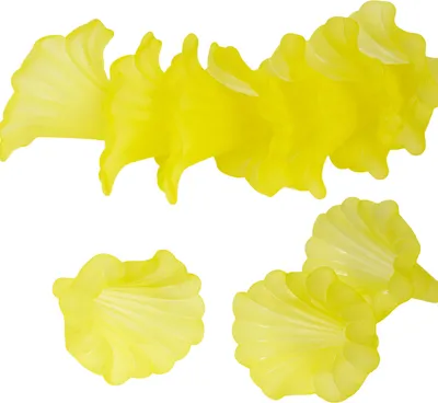 Produktbild von Blütenkelch-Perlen 10er-Pack 41x35mm Kelche Lilien Röcke Blumenkelch Farbauswahl