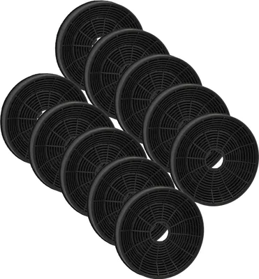 Produktbild von vhbw 10x Aktivkohlefilter Ersatz für Amica KF 17146, 1160826 für Dunstabzugshaube - 16 cm