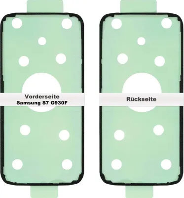 Produktbild von Samsung Galaxy S7 G930F Akkudeckel Klebefolie Kleber Backcover Rahmen Batterie Glue